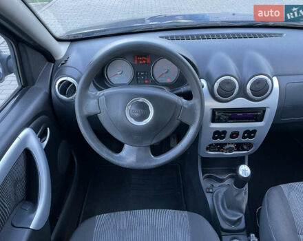 Синий Дачия Сандеро, объемом двигателя 1.4 л и пробегом 246 тыс. км за 4600 $, фото 19 на Automoto.ua