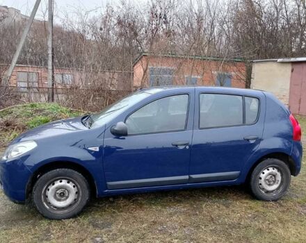 Синій Дачія Sandero, об'ємом двигуна 1.4 л та пробігом 151 тис. км за 4490 $, фото 1 на Automoto.ua