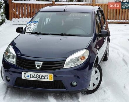 Синий Дачия Сандеро, объемом двигателя 1.4 л и пробегом 90 тыс. км за 4499 $, фото 8 на Automoto.ua