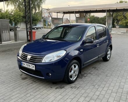 Синий Дачия Сандеро, объемом двигателя 1.2 л и пробегом 204 тыс. км за 4750 $, фото 13 на Automoto.ua
