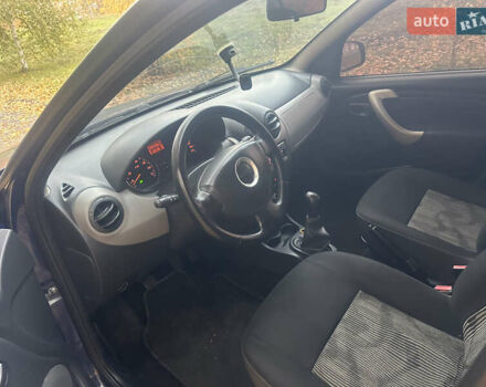 Дачия Сандеро 2009 в Полтаве на Automoto.ua Синий Дачия Сандеро, объемом двигателя 1.39 л и пробегом 234 тыс. км за 4500 $, фото 11 на Automoto.ua