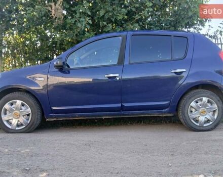 Синий Дачия Сандеро, объемом двигателя 1.39 л и пробегом 225 тыс. км за 5300 $, фото 3 на Automoto.ua
