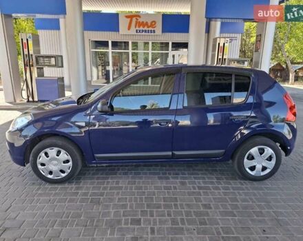 Синій Дачія Sandero, об'ємом двигуна 1.39 л та пробігом 160 тис. км за 4800 $, фото 11 на Automoto.ua