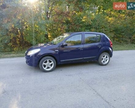 Синий Дачия Сандеро, объемом двигателя 1.5 л и пробегом 235 тыс. км за 3650 $, фото 4 на Automoto.ua