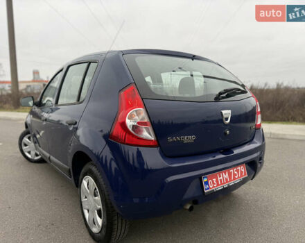 Синій Дачія Sandero, об'ємом двигуна 1.4 л та пробігом 106 тис. км за 4950 $, фото 14 на Automoto.ua