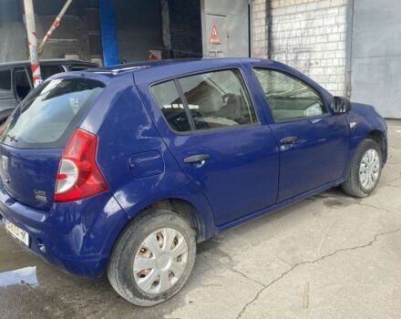 Синий Дачия Сандеро, объемом двигателя 1.4 л и пробегом 110 тыс. км за 3550 $, фото 1 на Automoto.ua