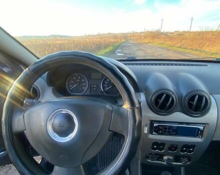 Дачия Сандеро 2009 в Ивано-Франковске на Automoto.ua Синий Дачия Сандеро, объемом двигателя 1.4 л и пробегом 356 тыс. км за 4100 $, фото 10 на Automoto.ua