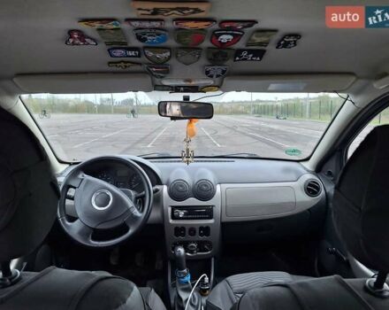 Синий Дачия Сандеро, объемом двигателя 1.4 л и пробегом 155 тыс. км за 4000 $, фото 9 на Automoto.ua