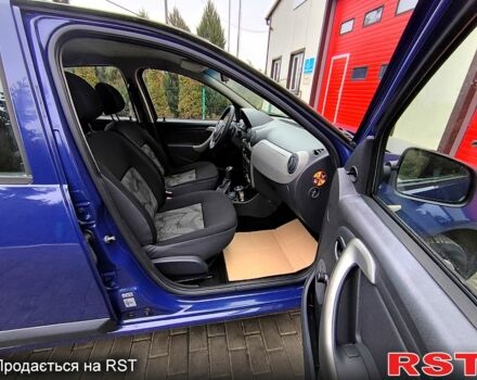 Синий Дачия Сандеро, объемом двигателя 14 л и пробегом 167 тыс. км за 4800 $, фото 7 на Automoto.ua