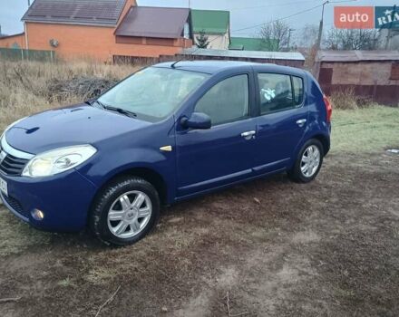 Синий Дачия Сандеро, объемом двигателя 1.39 л и пробегом 217 тыс. км за 5300 $, фото 1 на Automoto.ua
