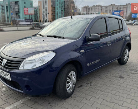 Синий Дачия Сандеро, объемом двигателя 1.4 л и пробегом 146 тыс. км за 3900 $, фото 7 на Automoto.ua