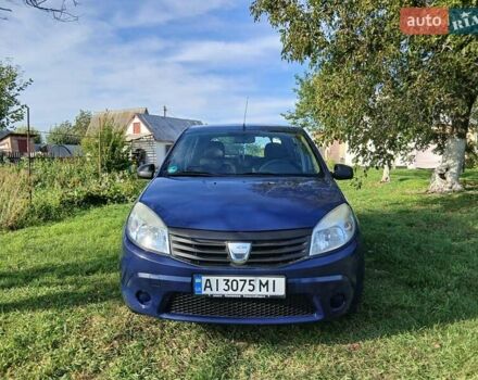 Синий Дачия Сандеро, объемом двигателя 1.4 л и пробегом 183 тыс. км за 4400 $, фото 8 на Automoto.ua
