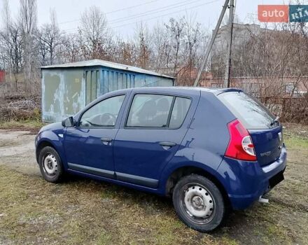Синий Дачия Сандеро, объемом двигателя 1.4 л и пробегом 151 тыс. км за 4490 $, фото 4 на Automoto.ua