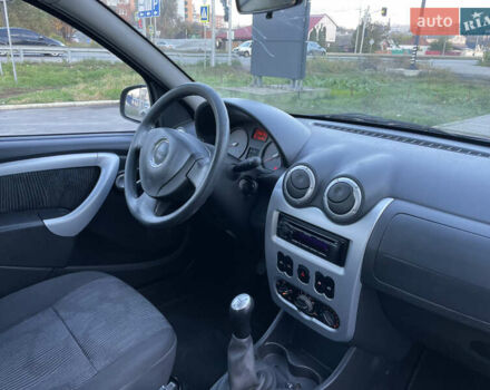 Синий Дачия Сандеро, объемом двигателя 1.4 л и пробегом 246 тыс. км за 4600 $, фото 17 на Automoto.ua