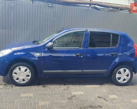 Синий Дачия Сандеро, объемом двигателя 1.4 л и пробегом 160 тыс. км за 4000 $, фото 2 на Automoto.ua