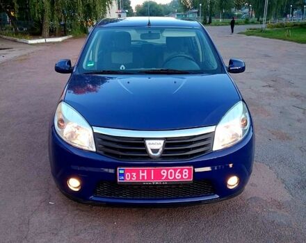 Синій Дачія Sandero, об'ємом двигуна 1.4 л та пробігом 170 тис. км за 4699 $, фото 1 на Automoto.ua