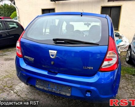 Синій Дачія Sandero, об'ємом двигуна 1.4 л та пробігом 149 тис. км за 4600 $, фото 4 на Automoto.ua