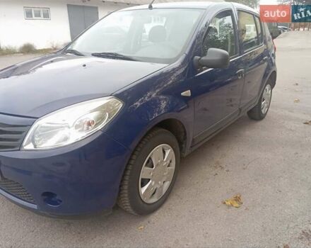 Синий Дачия Сандеро, объемом двигателя 1.2 л и пробегом 157 тыс. км за 4500 $, фото 1 на Automoto.ua