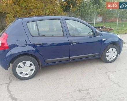 Синий Дачия Сандеро, объемом двигателя 1.2 л и пробегом 157 тыс. км за 4500 $, фото 5 на Automoto.ua