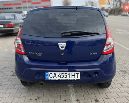 Синий Дачия Сандеро, объемом двигателя 1.4 л и пробегом 146 тыс. км за 3900 $, фото 4 на Automoto.ua