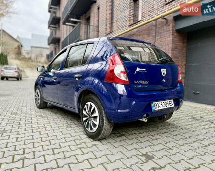 Синий Дачия Сандеро, объемом двигателя 1.4 л и пробегом 236 тыс. км за 3999 $, фото 4 на Automoto.ua