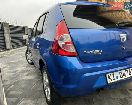 Синий Дачия Сандеро, объемом двигателя 1.6 л и пробегом 117 тыс. км за 4600 $, фото 11 на Automoto.ua