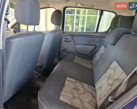 Синій Дачія Sandero, об'ємом двигуна 1.39 л та пробігом 160 тис. км за 4800 $, фото 15 на Automoto.ua