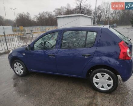 Синий Дачия Сандеро, объемом двигателя 1.39 л и пробегом 155 тыс. км за 4300 $, фото 2 на Automoto.ua