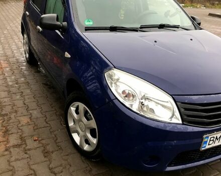 Синий Дачия Сандеро, объемом двигателя 1.4 л и пробегом 175 тыс. км за 4600 $, фото 4 на Automoto.ua