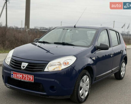 Синій Дачія Sandero, об'ємом двигуна 1.4 л та пробігом 106 тис. км за 4950 $, фото 2 на Automoto.ua