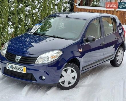 Синий Дачия Сандеро, объемом двигателя 1.4 л и пробегом 90 тыс. км за 4499 $, фото 4 на Automoto.ua
