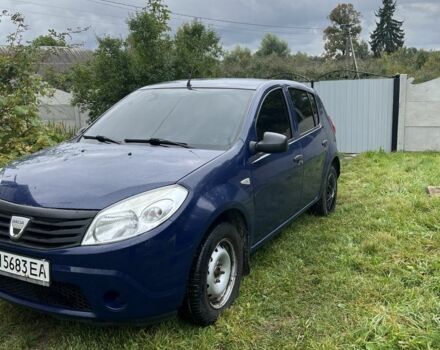 Синій Дачія Sandero, об'ємом двигуна 1.4 л та пробігом 220 тис. км за 1900 $, фото 1 на Automoto.ua