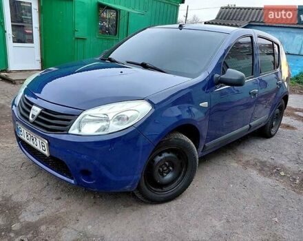 Синий Дачия Сандеро, объемом двигателя 1.4 л и пробегом 185 тыс. км за 4500 $, фото 2 на Automoto.ua