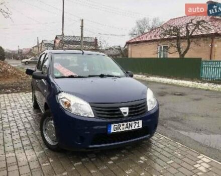 Синий Дачия Сандеро, объемом двигателя 1.39 л и пробегом 160 тыс. км за 4550 $, фото 7 на Automoto.ua