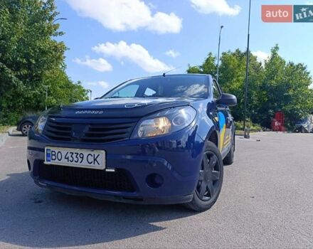 Синий Дачия Сандеро, объемом двигателя 1.4 л и пробегом 260 тыс. км за 4050 $, фото 1 на Automoto.ua