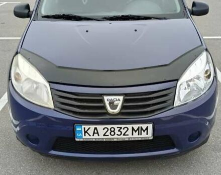 Синий Дачия Сандеро, объемом двигателя 1.1 л и пробегом 216 тыс. км за 3650 $, фото 1 на Automoto.ua
