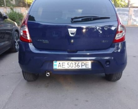 Синий Дачия Сандеро, объемом двигателя 1.1 л и пробегом 280 тыс. км за 4000 $, фото 6 на Automoto.ua