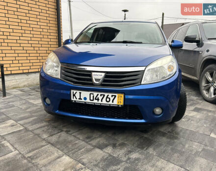 Синий Дачия Сандеро, объемом двигателя 1.6 л и пробегом 117 тыс. км за 4600 $, фото 7 на Automoto.ua