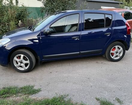 Синий Дачия Сандеро, объемом двигателя 1.2 л и пробегом 204 тыс. км за 4750 $, фото 8 на Automoto.ua
