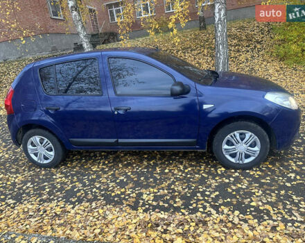Дачия Сандеро 2009 в Полтаве на Automoto.ua Синий Дачия Сандеро, объемом двигателя 1.39 л и пробегом 234 тыс. км за 4500 $, фото 8 на Automoto.ua