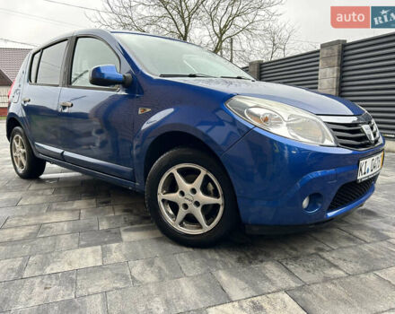 Синий Дачия Сандеро, объемом двигателя 1.6 л и пробегом 117 тыс. км за 4600 $, фото 8 на Automoto.ua