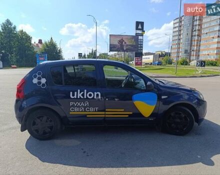 Синий Дачия Сандеро, объемом двигателя 1.4 л и пробегом 260 тыс. км за 4050 $, фото 7 на Automoto.ua