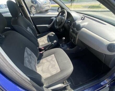 Синий Дачия Сандеро, объемом двигателя 1.4 л и пробегом 167 тыс. км за 4250 $, фото 4 на Automoto.ua