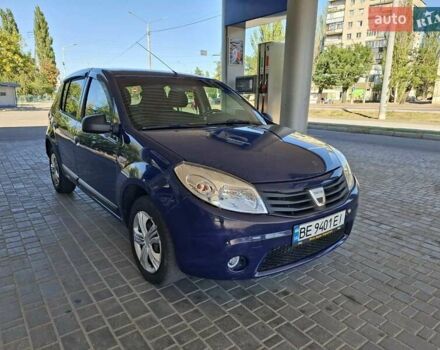 Синій Дачія Sandero, об'ємом двигуна 1.39 л та пробігом 160 тис. км за 4800 $, фото 4 на Automoto.ua