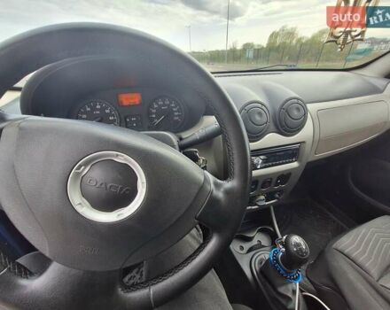 Синий Дачия Сандеро, объемом двигателя 1.4 л и пробегом 155 тыс. км за 4000 $, фото 11 на Automoto.ua