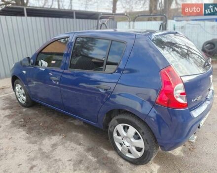 Синий Дачия Сандеро, объемом двигателя 1.39 л и пробегом 152 тыс. км за 4300 $, фото 12 на Automoto.ua