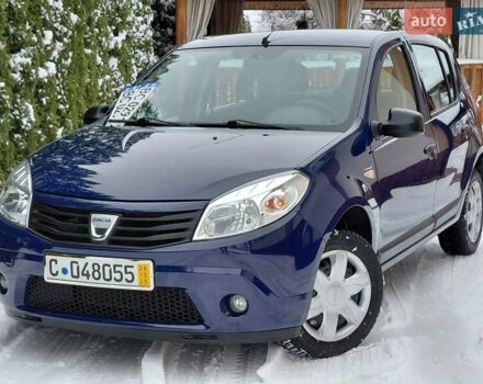 Синий Дачия Сандеро, объемом двигателя 1.4 л и пробегом 90 тыс. км за 4499 $, фото 2 на Automoto.ua