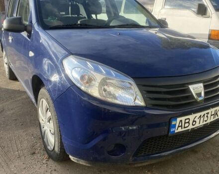 Синий Дачия Сандеро, объемом двигателя 1.4 л и пробегом 110 тыс. км за 3550 $, фото 7 на Automoto.ua