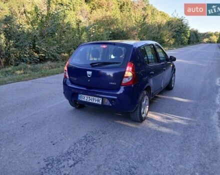 Синий Дачия Сандеро, объемом двигателя 1.5 л и пробегом 235 тыс. км за 3650 $, фото 9 на Automoto.ua
