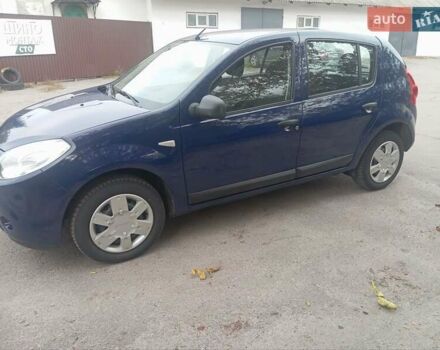 Синий Дачия Сандеро, объемом двигателя 1.2 л и пробегом 157 тыс. км за 4500 $, фото 12 на Automoto.ua